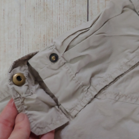 LOFT CROPPED CARGO PANTS 10P - Picture 3 of 8